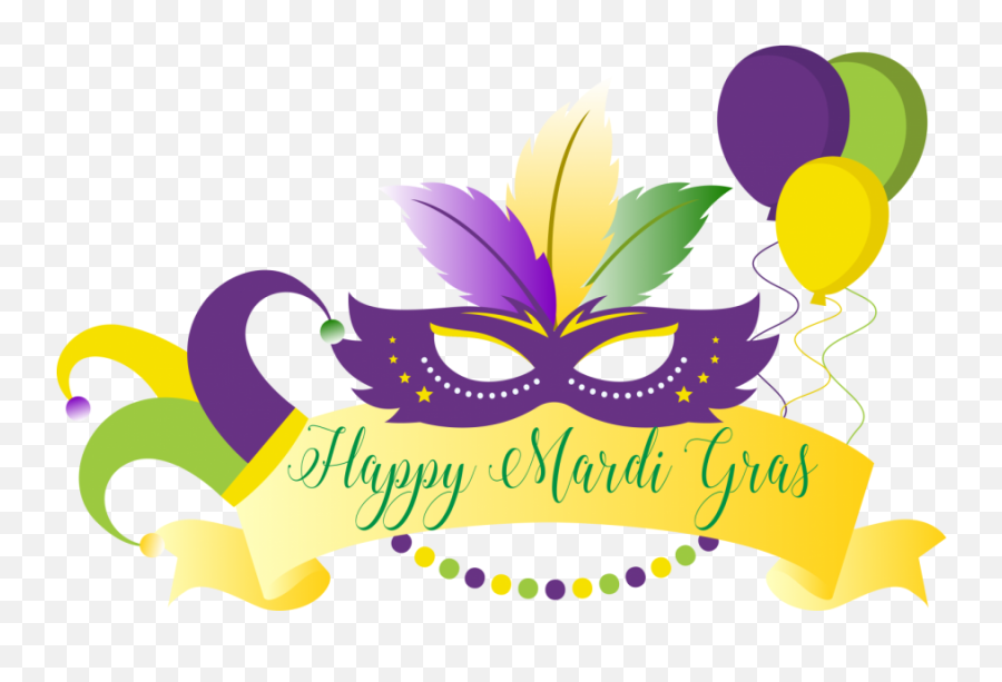 Louisiana Clipart Themed Louisiana Themed Transparent Free - Transparent Happy Mardi Gras Emoji,Mardi Gras Emoticon