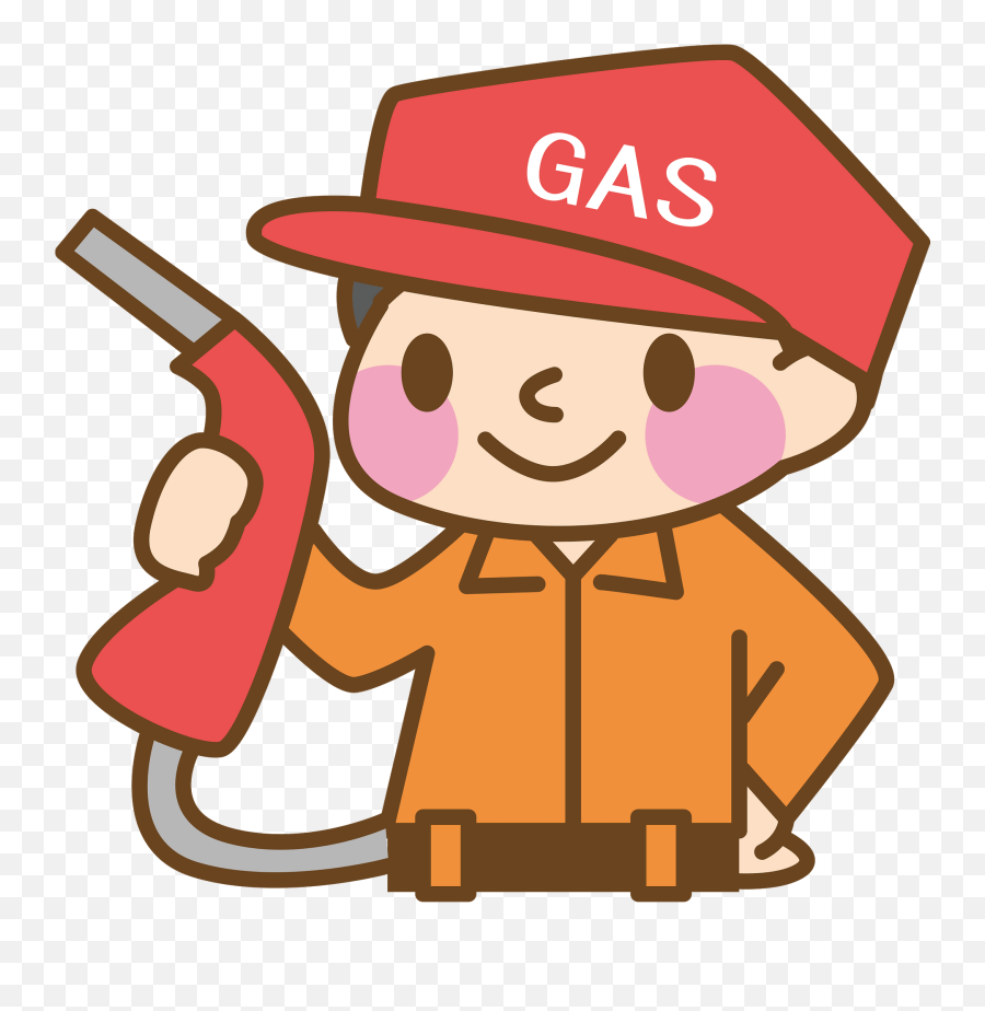 Gas Station Staff Clipart - Gas Station Staff Emoji,Emoji Gas Station