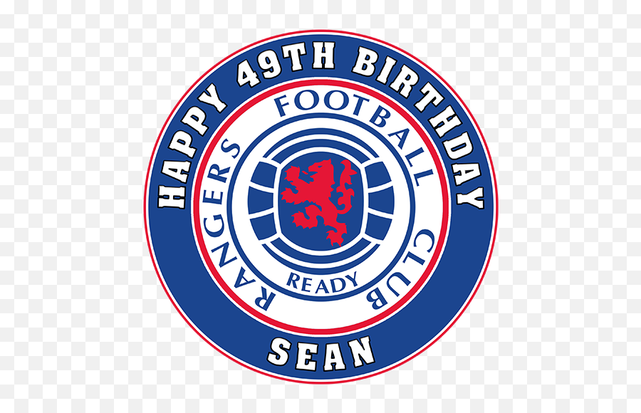 Rangers Football Club - Logo Rangers Football Club Emoji,Emoji Cake Toppers