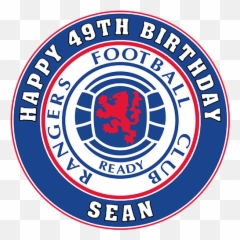 Rangers Football Club - Logo Rangers Football Club Emoji,Emoji Cake Toppers