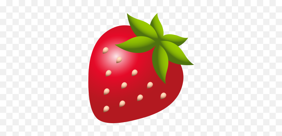 Strawberry Icon - Fresh Emoji,What Are The Food Emoji Icons