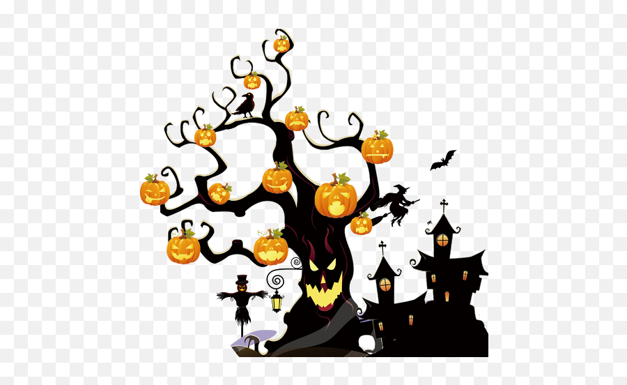 Halloween Stickers 2020 Wastickerapps Download Apk Free For - Halloween Town Png Emoji,Emojis Speak Louder Than Words