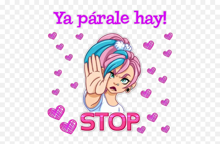 Pink Girl Stickers For Whatsapp - For Women Emoji,Emoticon De Besos Para Msn