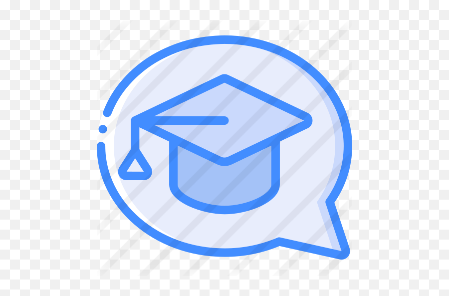 Chat - Free Education Icons Square Academic Cap Emoji,Transparent Graduation Cap Emoji
