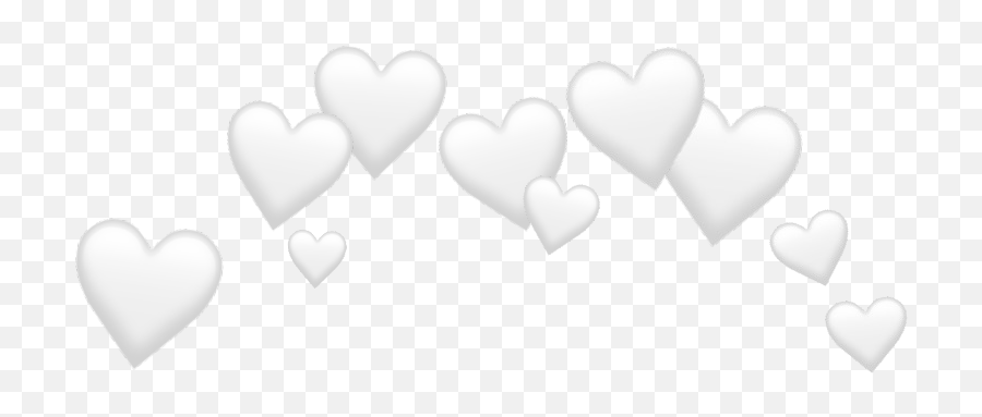 Hearts - Girly Emoji,Crown And Peach Emoji