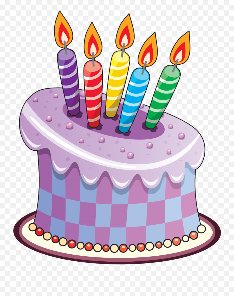 Free Transparent Birthday Cake Png - Birthday Cake Clip Art Emoji,Purple Emoji Cake
