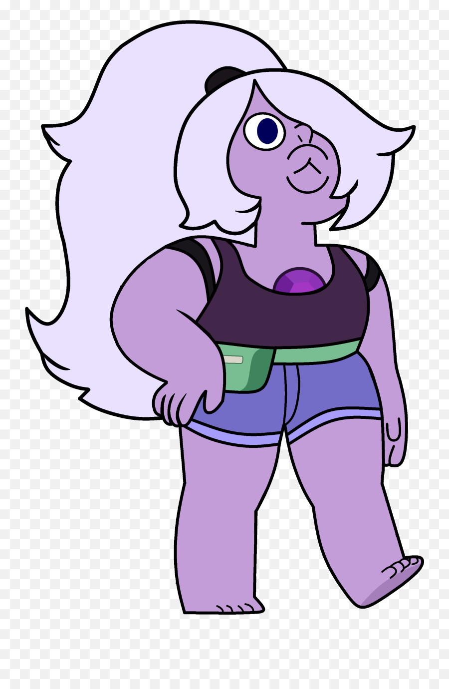 Tables Vs - Amethyst Steven Universe Summer Emoji,Steven Universe Amethyst Emoticon