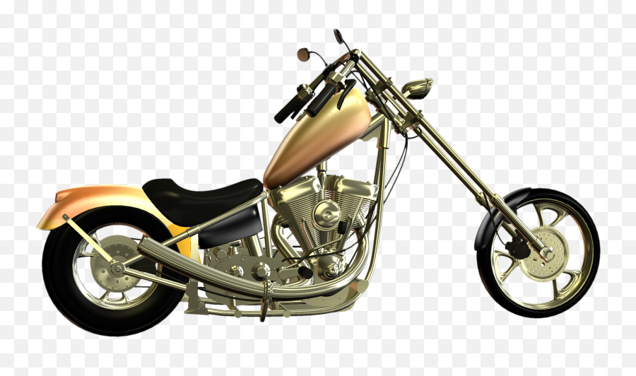 Chopper Motorcycle Accessories Moped - Retro Cool Motorcycle Transparent Chopper Motorcycle Png Emoji,Motorcycles And Emotions