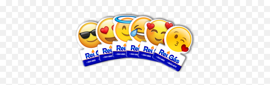 Coleção U2013 Emoji Uai Brindes - Happy,Emoticon Rei Png