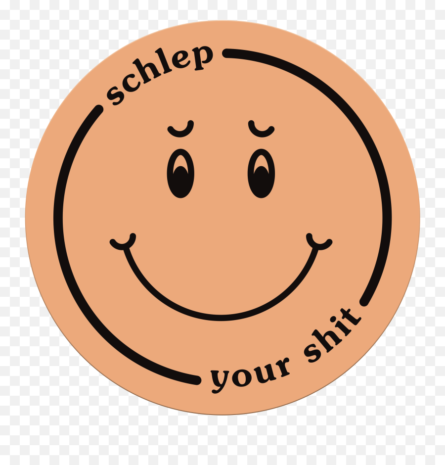 Schlep Your Shit - Happy Emoji,Little Shit Emoticon