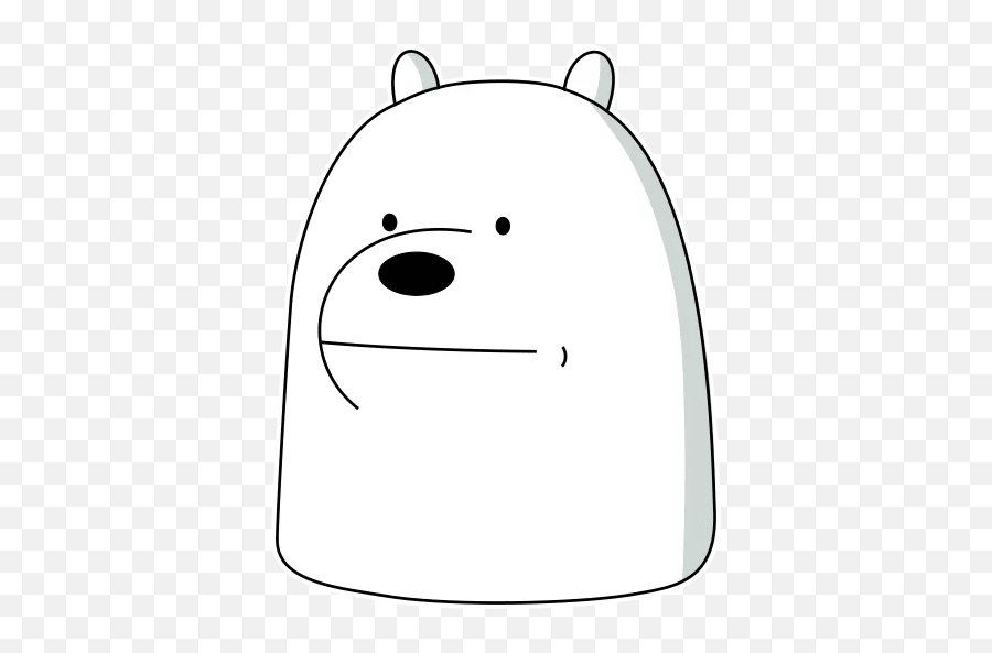 Sticker Maker - Ice Bear Dot Emoji,Jum Emoticon Gif
