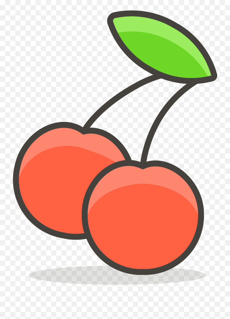 Cherries Emoji Clipart - Icono Cereza Png,Berry Emoji