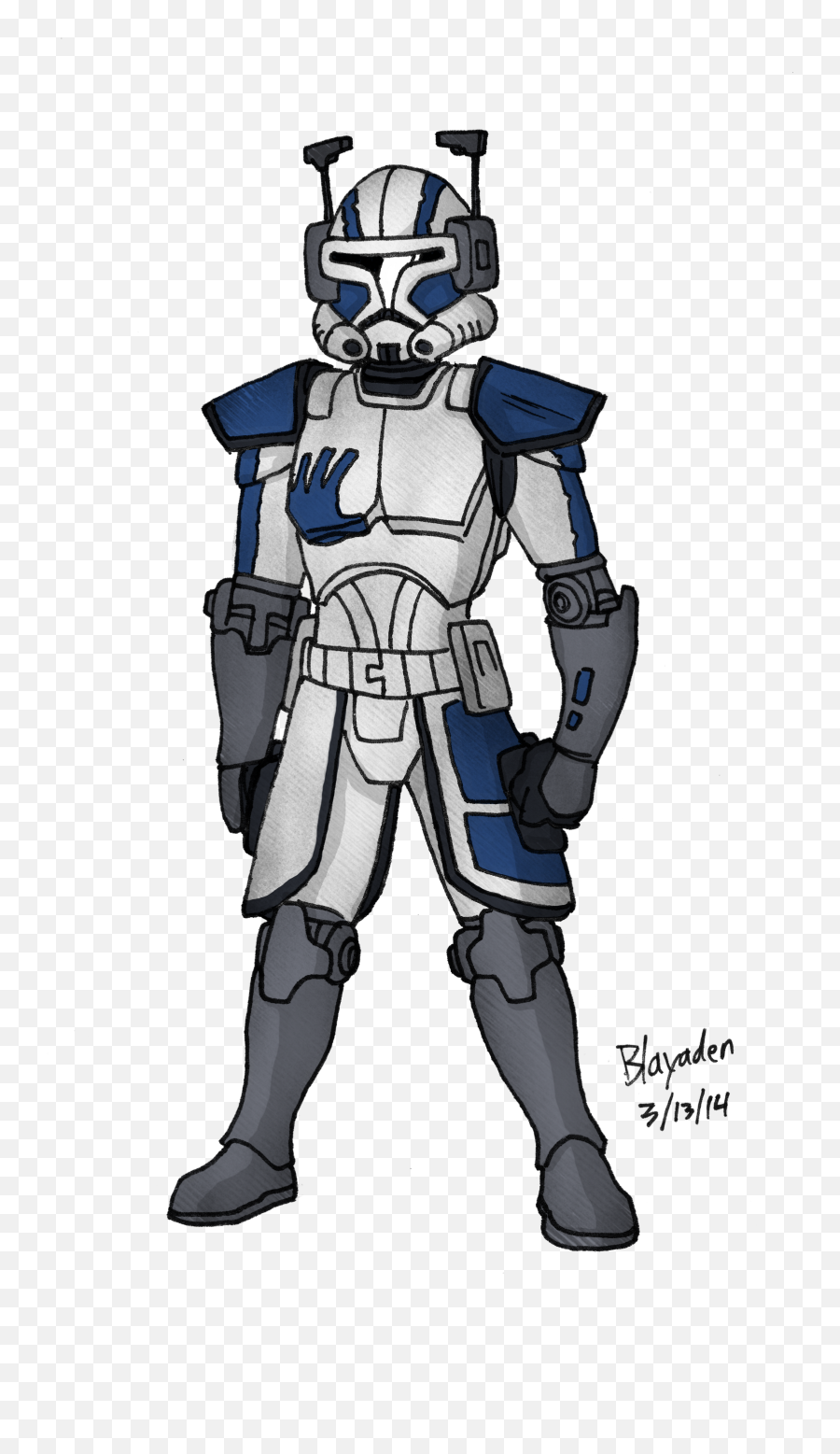 Clone Wars One - Draw Arc Trooper Echo Emoji,Emotions Jedi Sith Fanfiction