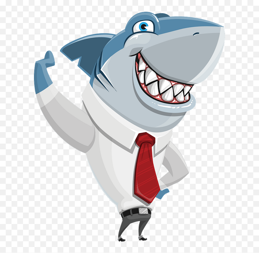 Shark Businessman Clipart Free Download Transparent Png - Shark Calendar 2020 Emoji,Businessman Emoji
