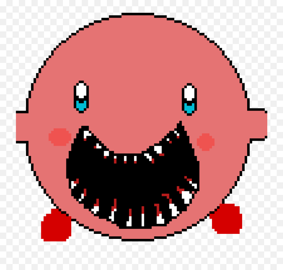 Pixilart - Geometry Dash Difficulty Faces Gif Emoji,Kirby Emoticon