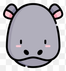 Parts Of Animals - Dot Emoji,Hippo Emojis