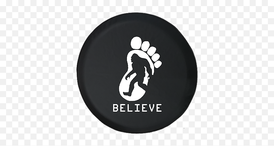 Spare Tire Cover Bigfoot Sasquatch Yet Believe Camperfor Suv Or Rv Ebay - Sasquatch Decals Emoji,Sasquatch Emoji