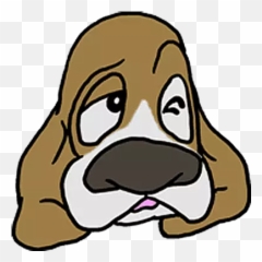 Basset Hound - Soft Emoji,Basset Hound Emoji