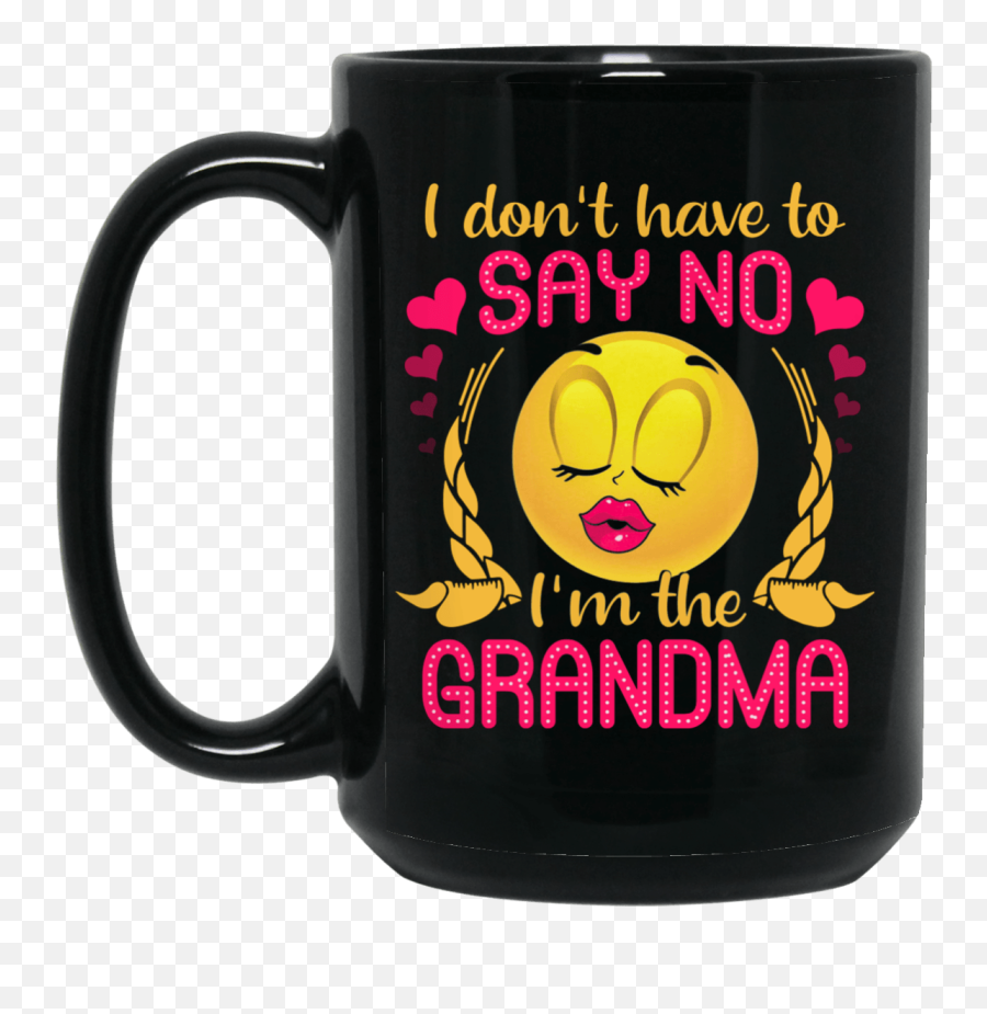 Grandma Mug - Magic Mug Emoji,Proud Viking Emoticon