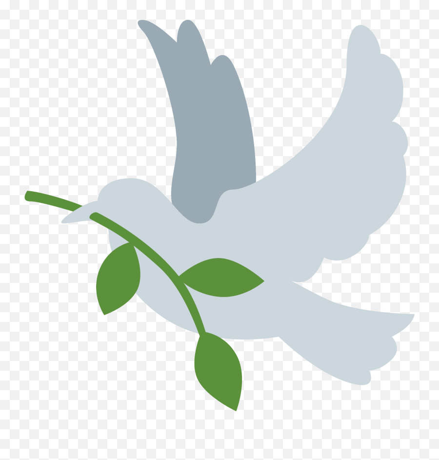 Dove Of Emoji - Dove Twemoji,Cute Emojis With Peace
