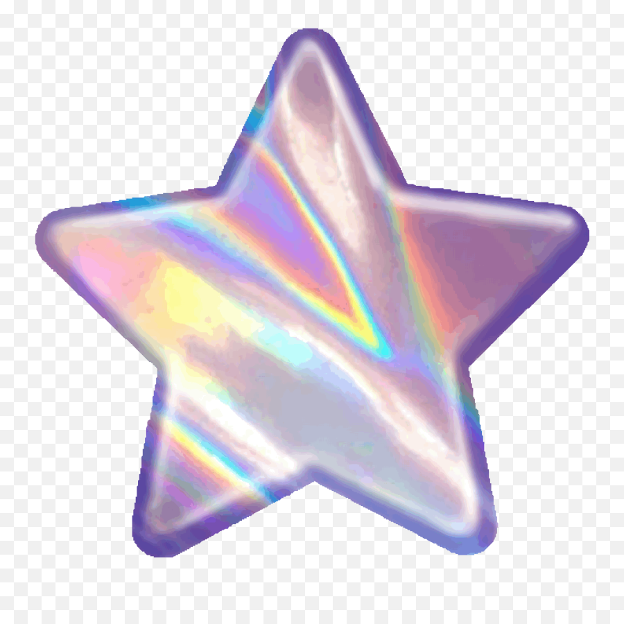 Rainbow Emoji Aesthetic - Transparent Aesthetic Star Gif,Aesthetic Emoji