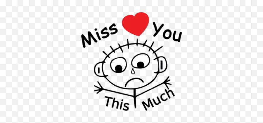 Lovemiss Whatsapp Stickers - Stickers Cloud Miss You Sticker Whatsapp Emoji,Cute I Miss You Emoticon Text