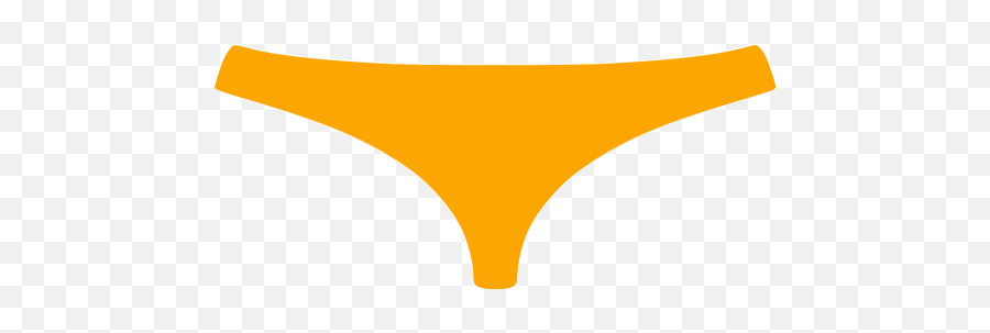 Orange Womens Underwear Icon - Women Underwear Logos Png Transparent Emoji,Panties Emoticon Download