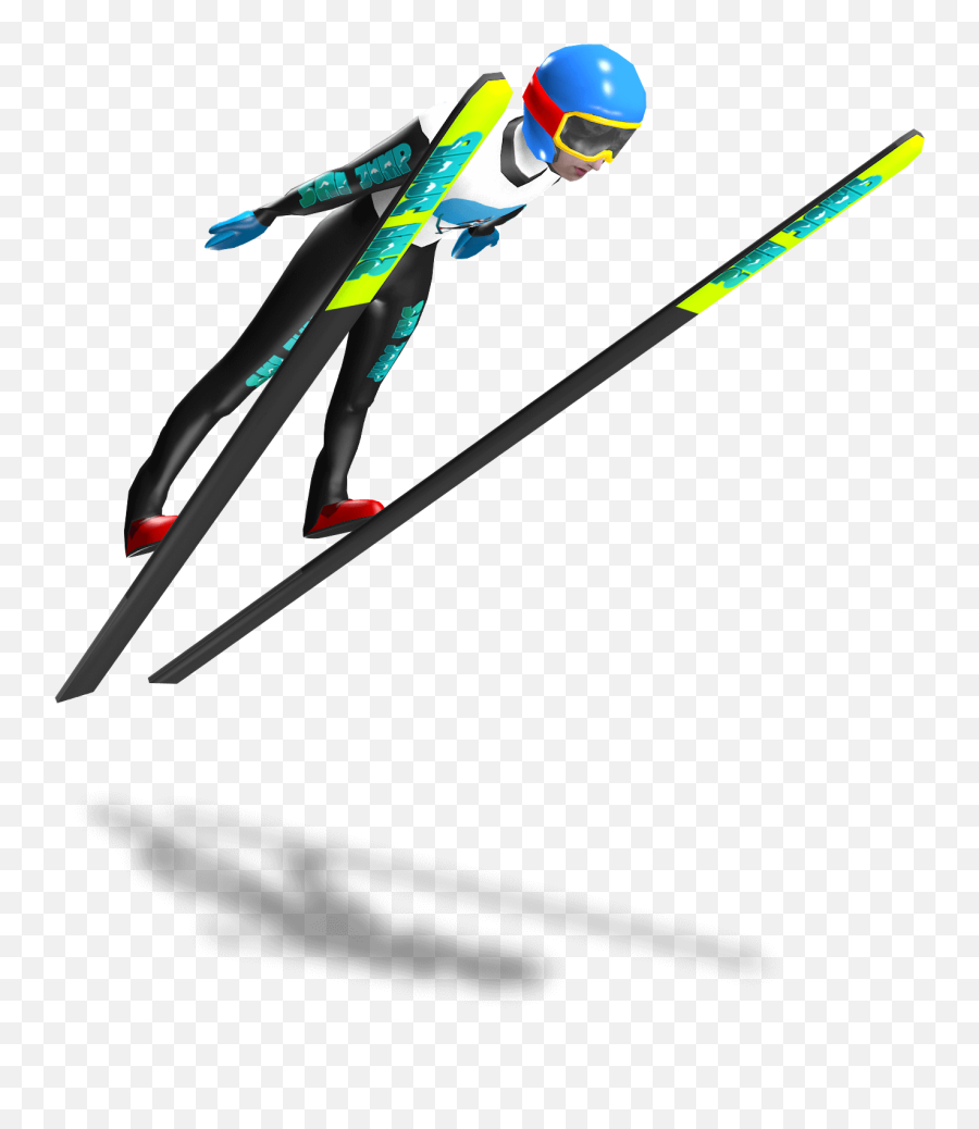 Ski Jump Vr - Cartoon Ski Jumping Emoji,Ski Jumping Emoji