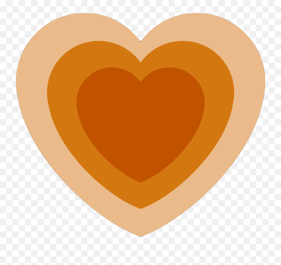 Pgi Emoji,Orange Heart Emoji
