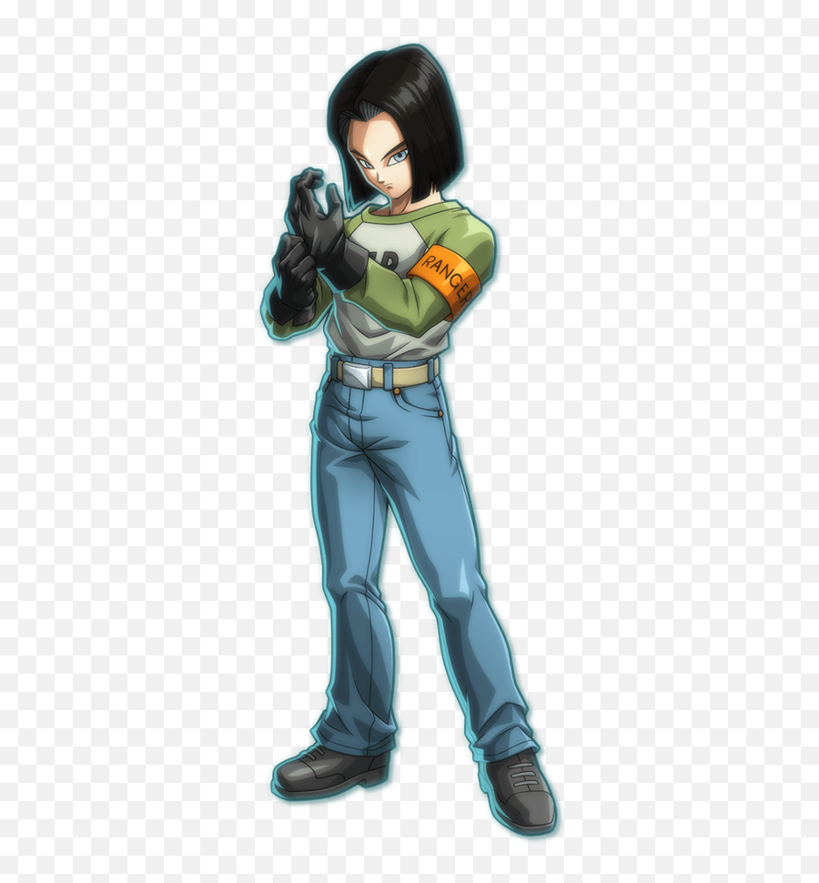 Android 17 Villains Wiki Fandom - Android 17 Dbfz Png Emoji,Emotion Turnee Into Power Dragon Ball Z