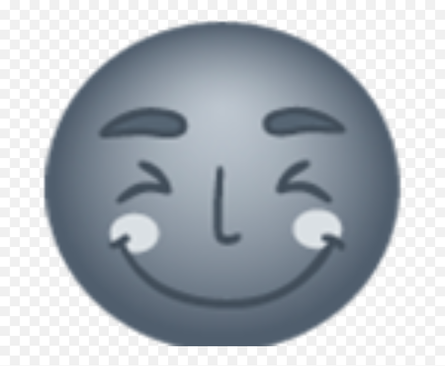 Moon Smile Face Emoji - Happy,Emoji For Shocked Android