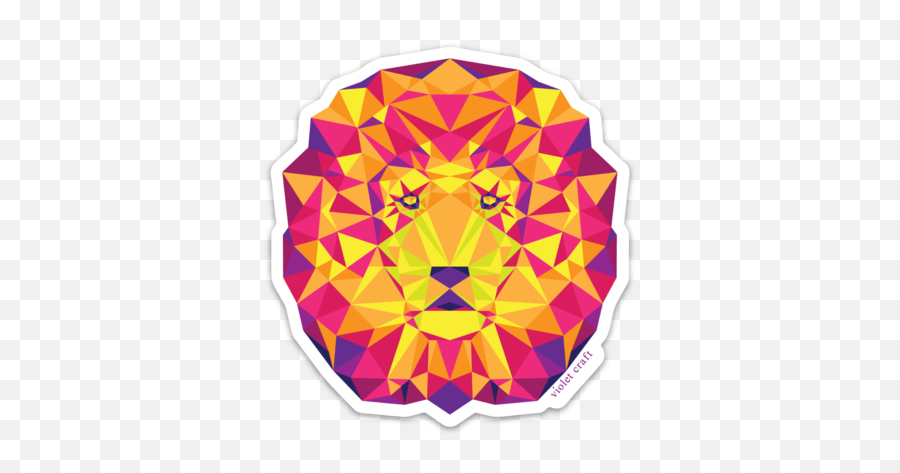 The Jungle Abstractions The Lion Large 4 Sticker U2014 Violet Emoji,Emoji Coloring Pdf The Jungle Abstractions The Lion Large 4 Sticker U2014 Violet Emoji,Emoji Coloring Pdf