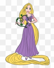 Rapunzel S Valentine Day Disney Clipart - Princess Rapunzel Clipart Emoji,Tangled Emoji