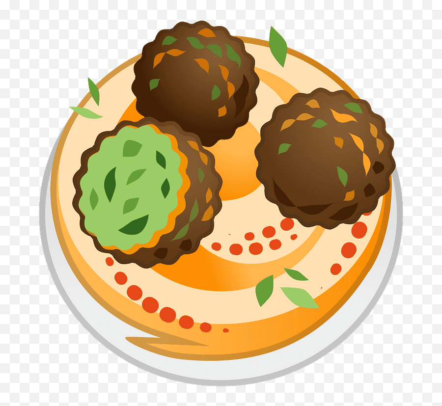 Falafel Emoji Clipart - Falafel Emoji,Pretzel Emoji