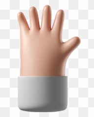 Imágenes Vectoriales Mano Con Los Dedos Extendidos En Png Y Emoji,Emoji Levantando Dedo Indice
