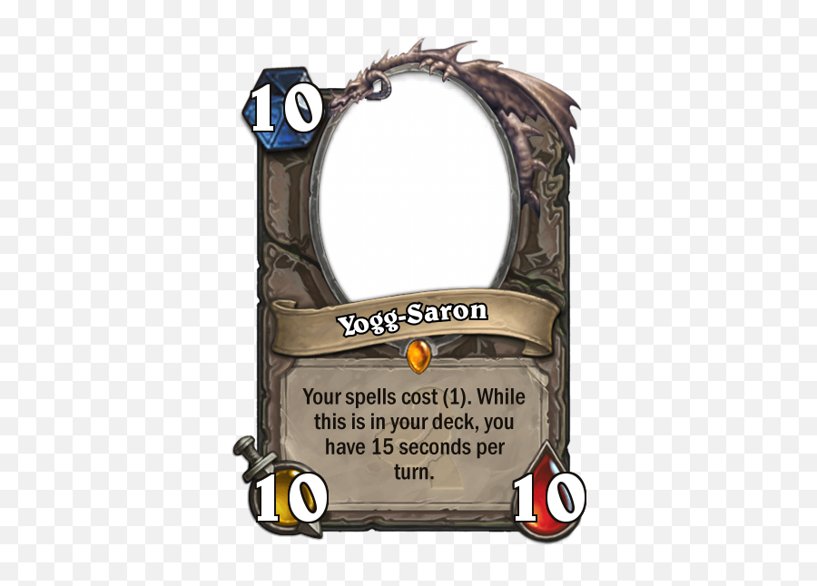 The Many Mouths Of Yogg - Saron Card History Popular Yogg Emoji,Smug Emoticon Steam