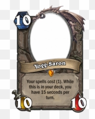 The Many Mouths Of Yogg - Saron Card History Popular Yogg Emoji,Smug Emoticon Steam