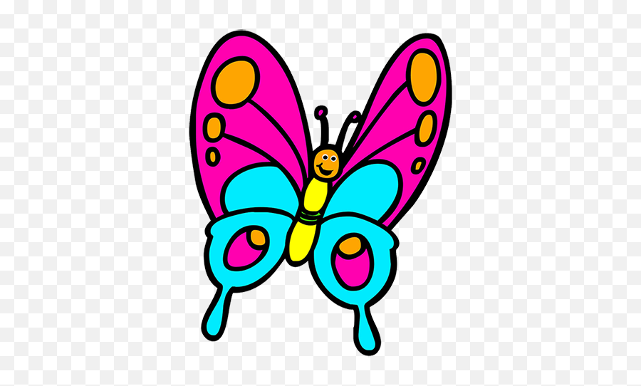 Butterflies Butterfly Clipart - Clipartix Emoji,Fowers And Butterfly Emojis