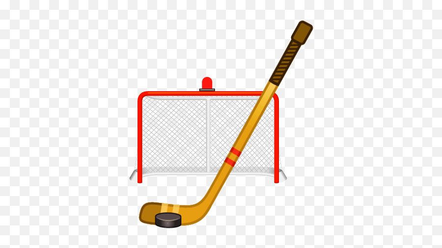 Hockey Sticker For Ios Android Giphy Ball Emoji Gif - Lowgif Ice Hockey Stick,Pool Emoji