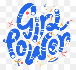Girl Power Lettering Clipart Illustrations U0026 Images In Png Emoji,Dancing Girl Emoji Text