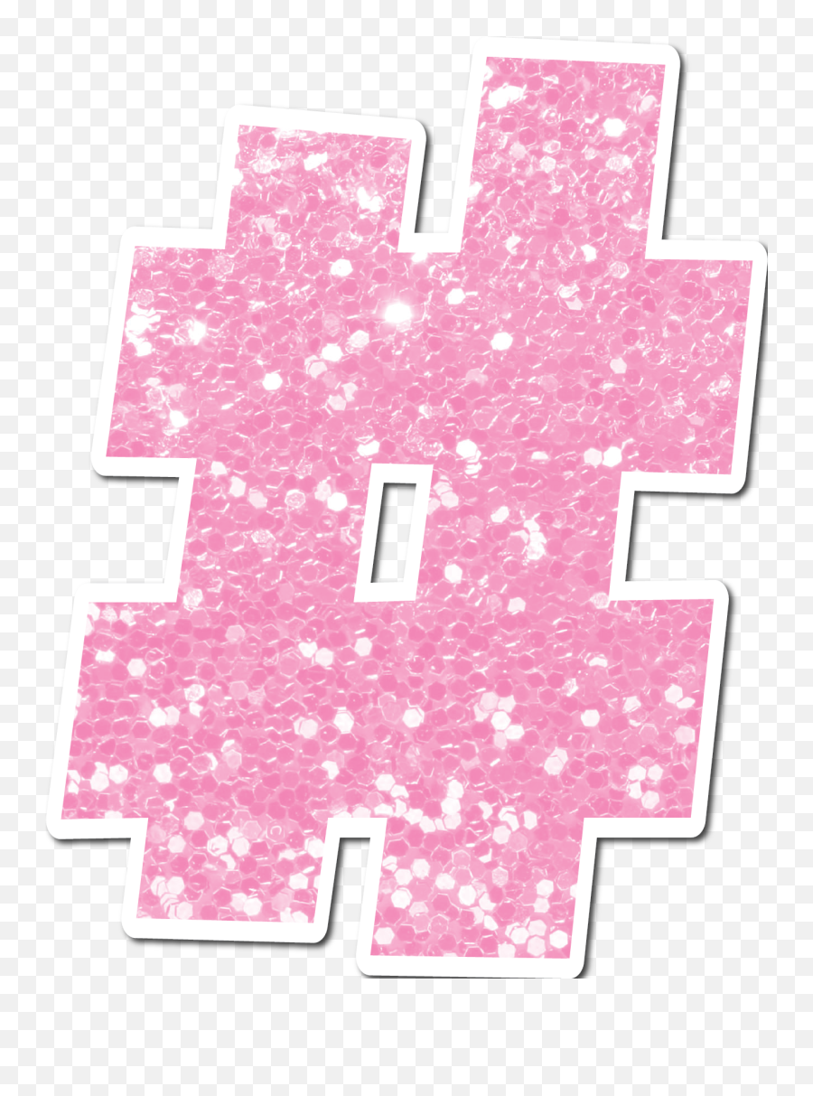 Individual Baby Pink Sparkle - Numbers Symbols Emoji,Missing Religious Symbol Emojis