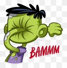 Zombie Sticker Pack - Stickers Cloud Emoji,Zombie Emotions