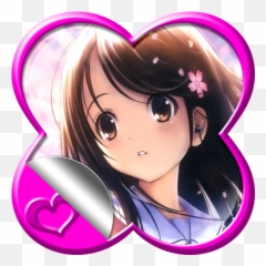 Sweet Anime Girl Wallpaper - Girly Mobile Cute Wallpaper Hd Emoji,Girl Emoji Wallpaper