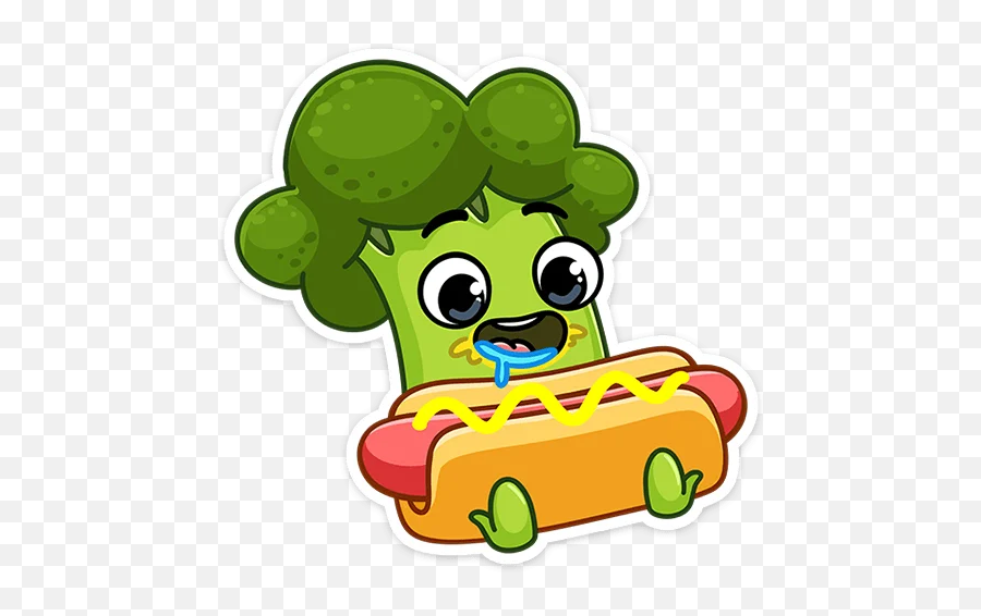 Telegram Sticker From Pack Emoji,Brocoli Emoji