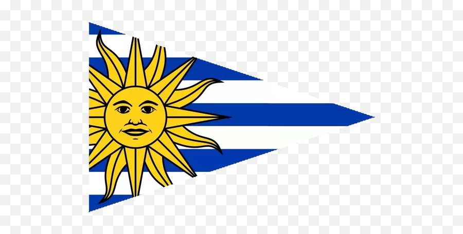 Triangular Flags Suddenly Become Popular And All Countries Emoji,Uruguay Flag Emoji