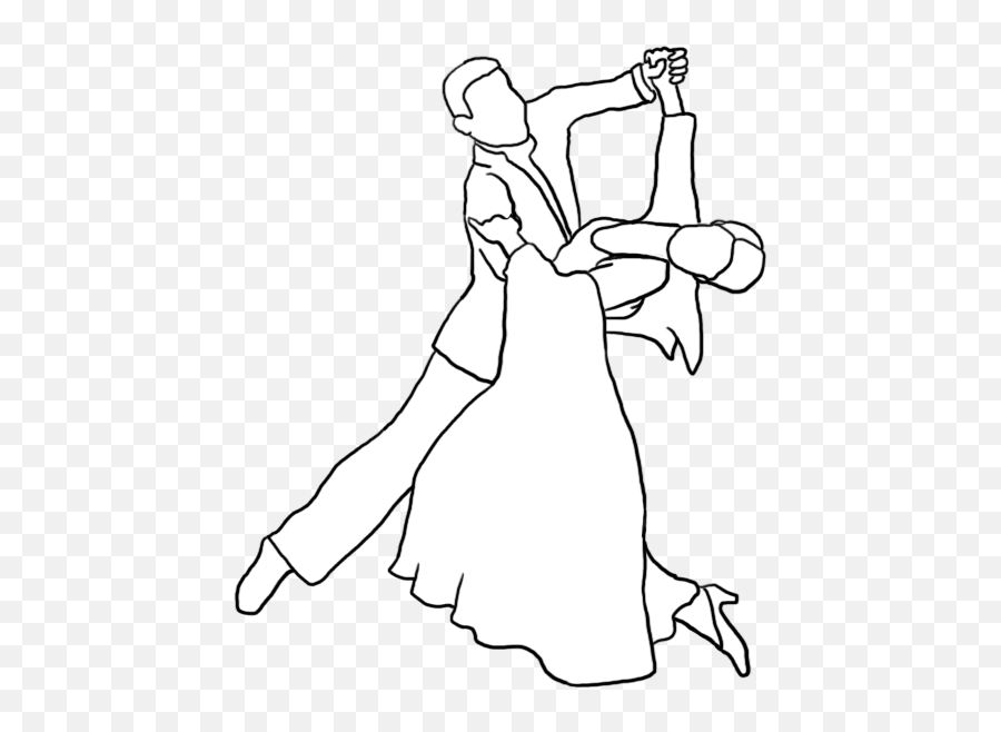 Dancer Silhouette Emoji,Couple Dancing Emoji