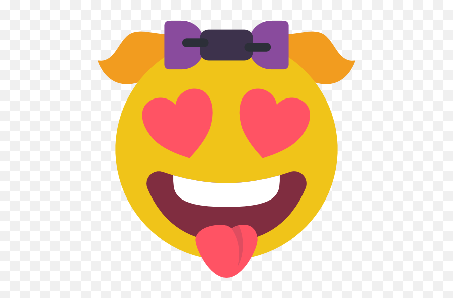 In Love - Free Smileys Icons Emoji,Tongue Out Emoji Meaning