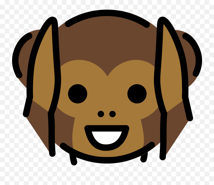 Hear - Portable Network Graphics Emoji,Monkey Emoji