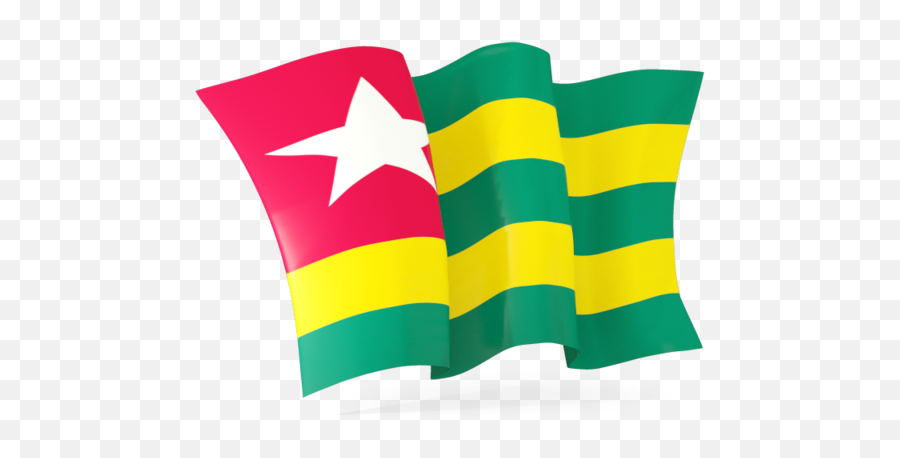 Flag Of Togo - Costa Rica Waving Flag Png Emoji,Togo Flag Emoji