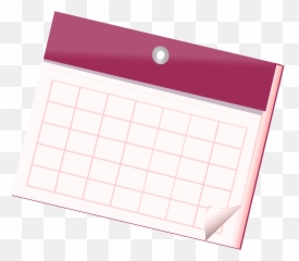 Blank Wall Calendar Clipart - Calendar Date Empty Date Emoji,Schedule Emoji